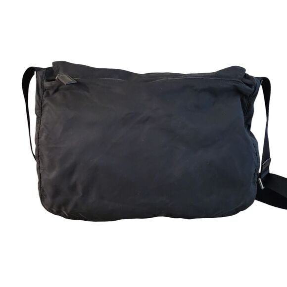 Prada Nylon Black Messenger Bag Crossbody Bag - Picture 2 of 16